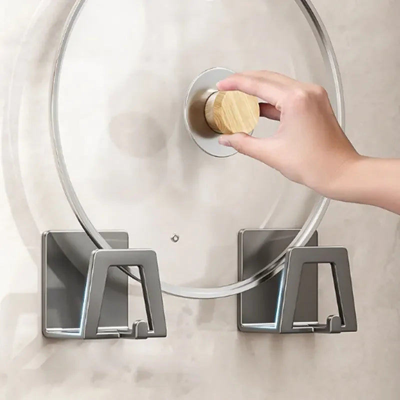 Stainless Steel Sponge Holder Self-Adhesive Kitchen Rack