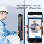 YKESDL D14P Smart Door Lock – Face & Fingerprint WiFi