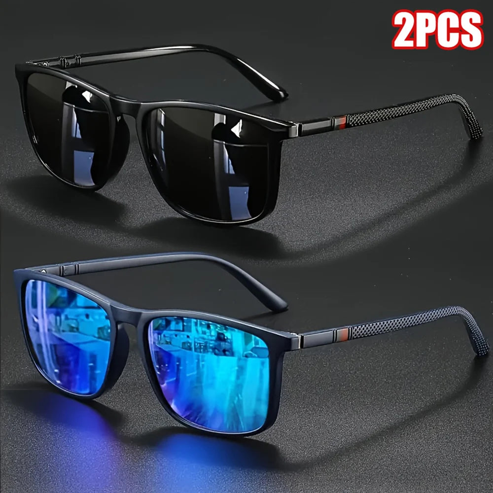 Square Polarized Sunglasses | UV400 Outdoor Eyewear