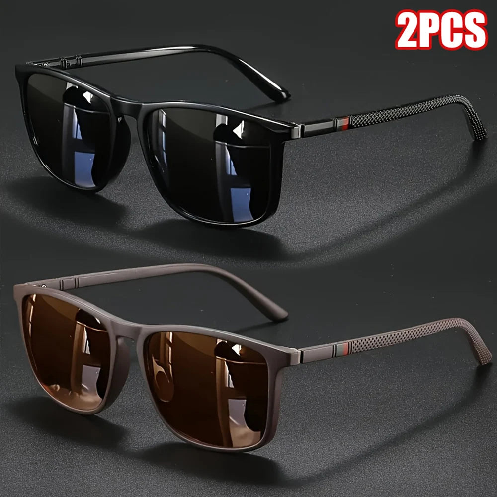 Square Polarized Sunglasses | UV400 Outdoor Eyewear