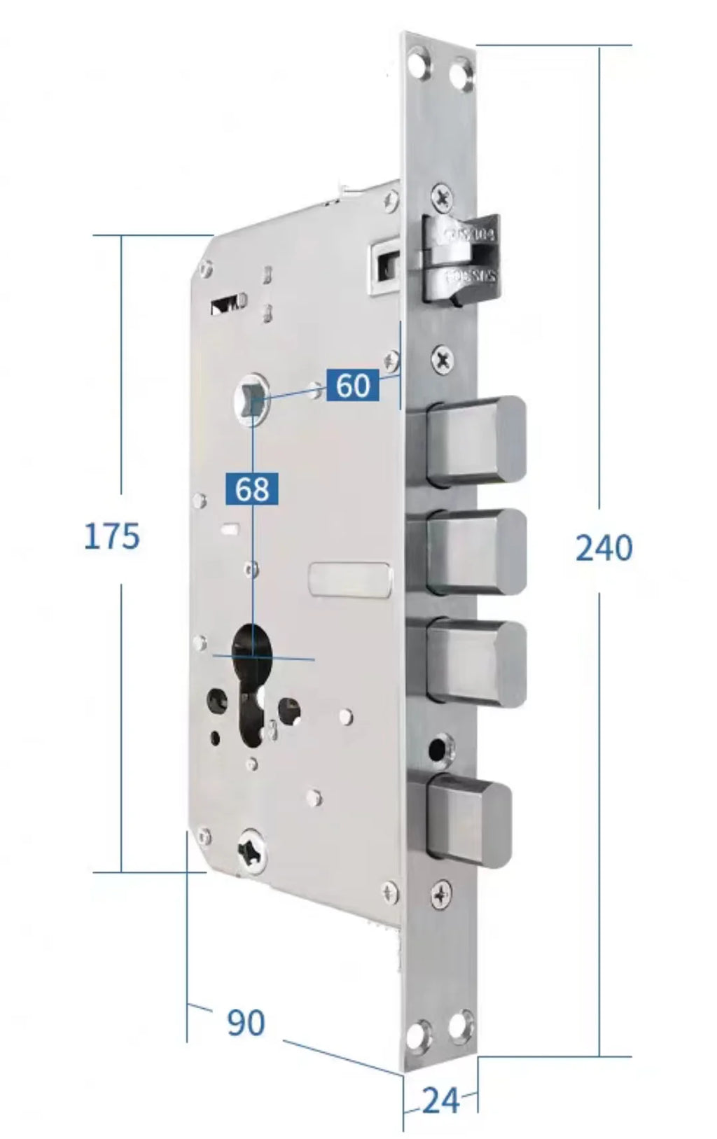 YKESDL D14P Smart Door Lock – Face & Fingerprint WiFi