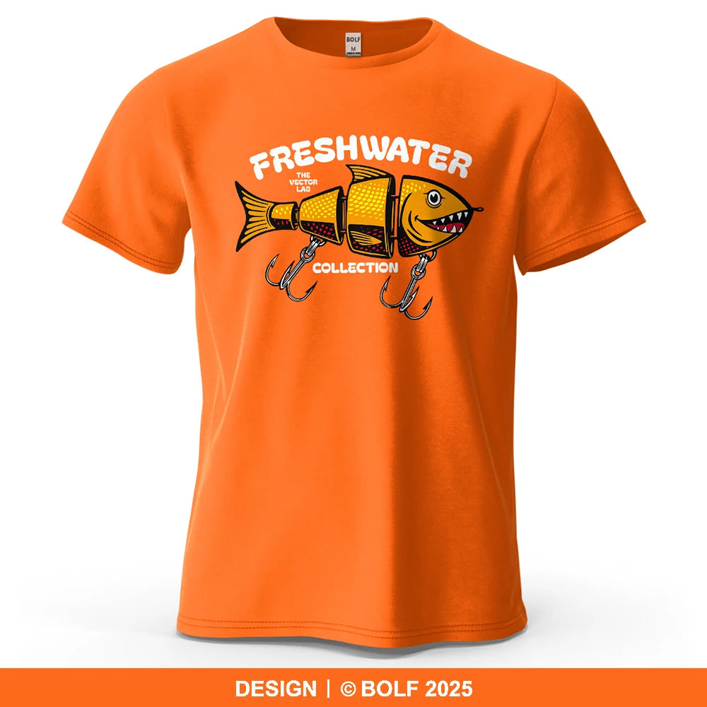 Fishing Lure Graphic T-Shirt | Oversized Cotton Tee