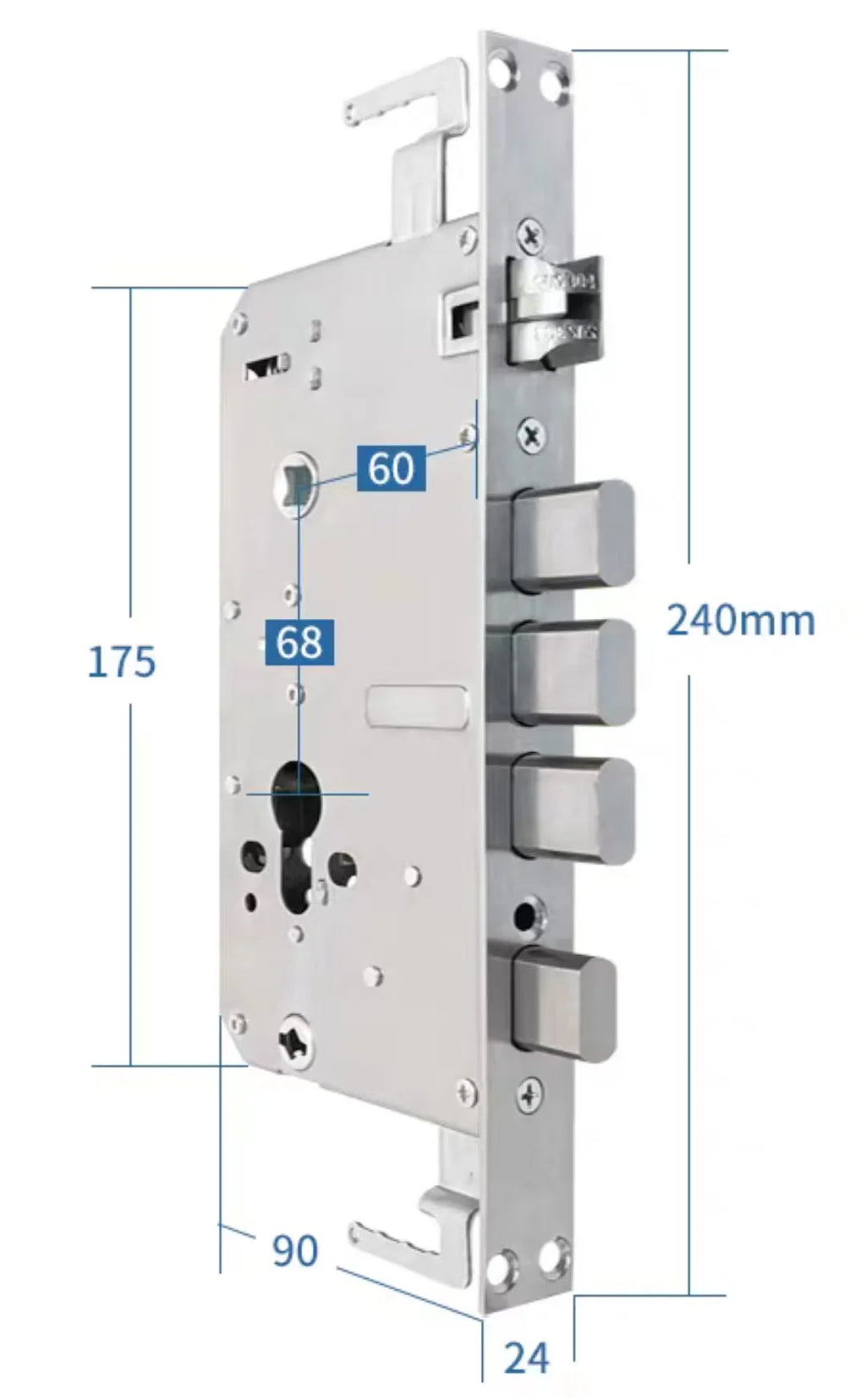 YKESDL D14P Smart Door Lock – Face & Fingerprint WiFi