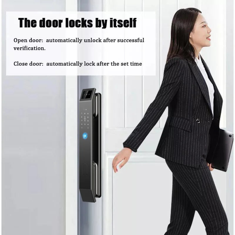 YKESDL D14P Smart Door Lock – Face & Fingerprint WiFi