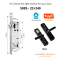 Smart Fingerprint Door Lock with HD Camera & WiFi