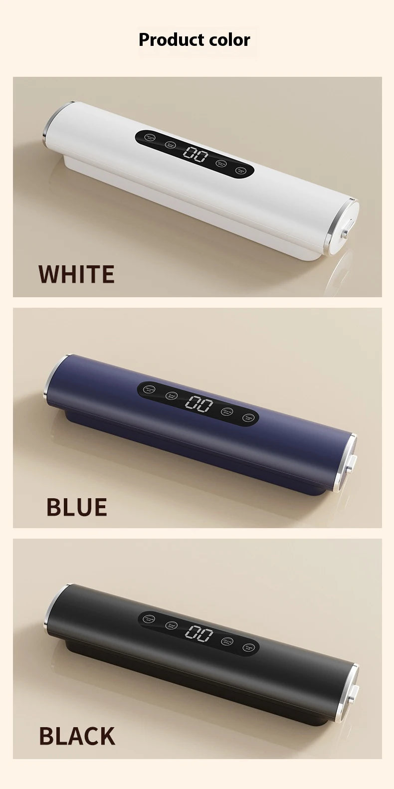 Professional Vacuum Sealer for Food Vacuumor for Products Kitchen Sealing Machine Cuisine Packaging Plastic Bag Sealant