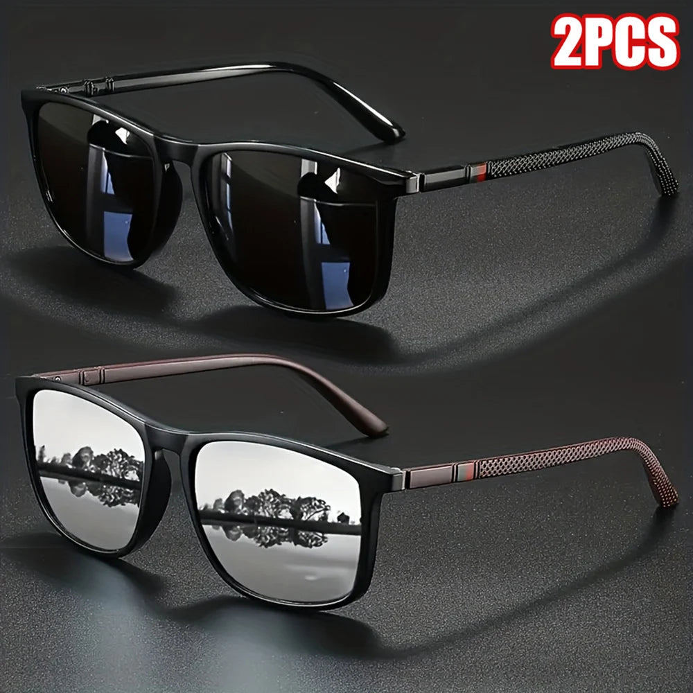 Square Polarized Sunglasses | UV400 Outdoor Eyewear