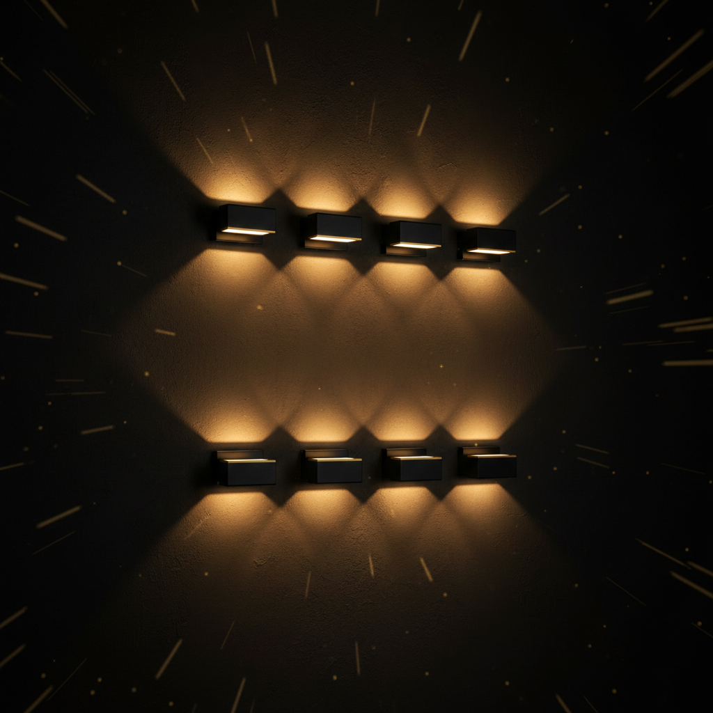 Smart Touch LED Night Light - premium wall lamp with 3 color modes