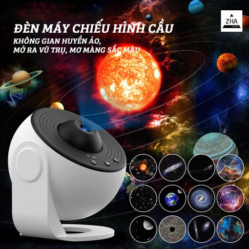 ĐÈN MÁY CHIẾU HÌNH CẦU ZIHA - Hình ảnh 2