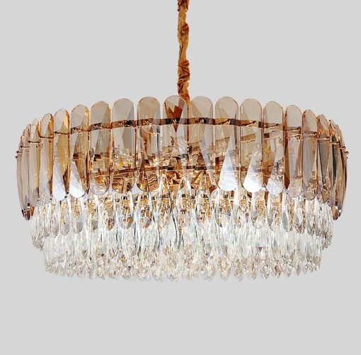 Đèn thả trần, đèn thả pha lê hiện đại, Kích thước 60cm, phù hợp nhiều không gian - Hình ảnh 2