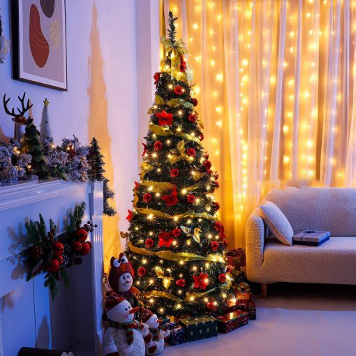 CÂY THÔNG NOEL GẤP GỌN, TRANG TRÍ NHIỀU KÍCH THƯỚC - Hình ảnh 5