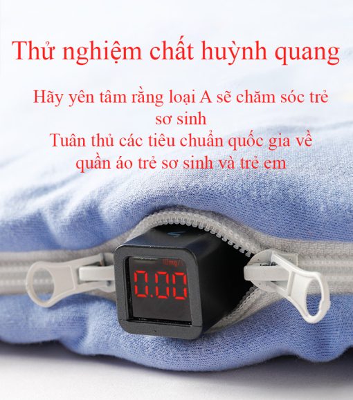 Túi ngủ đa năng cho bé, chăn bông cao cấp giữ ấm cho trẻ em giúp mẹ dễ dàng thay tã - Hình ảnh 12