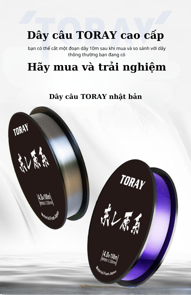 Dây Câu Toray Nhật Bản Cao Cấp