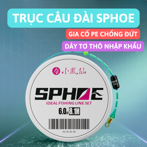 TRỤC CÂU ĐÀI TÀNG HÌNH SPHOE