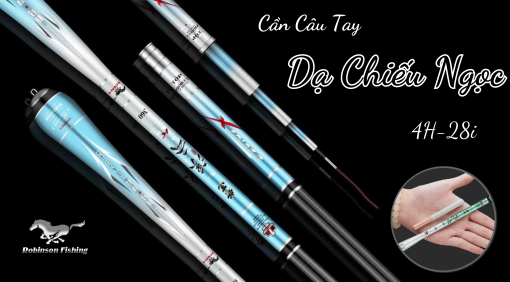 Cần Câu Dạ Chiếu Ngọc Robisnson Fishing - Hình ảnh 9