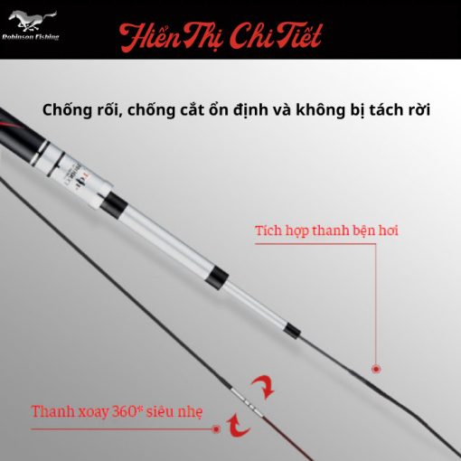 Cần Câu Đài Đích Lô Robinson Fishing - Hình ảnh 8