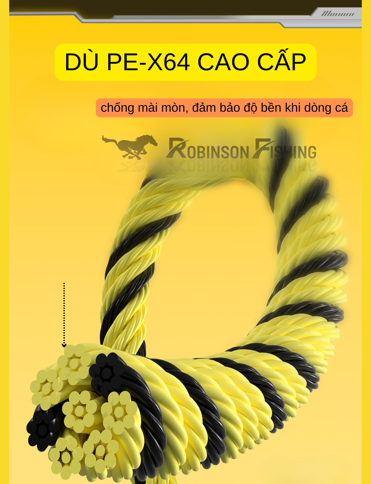 Trục Săn Hàng PE-X64 Buộc Sẵn - Ảnh 11