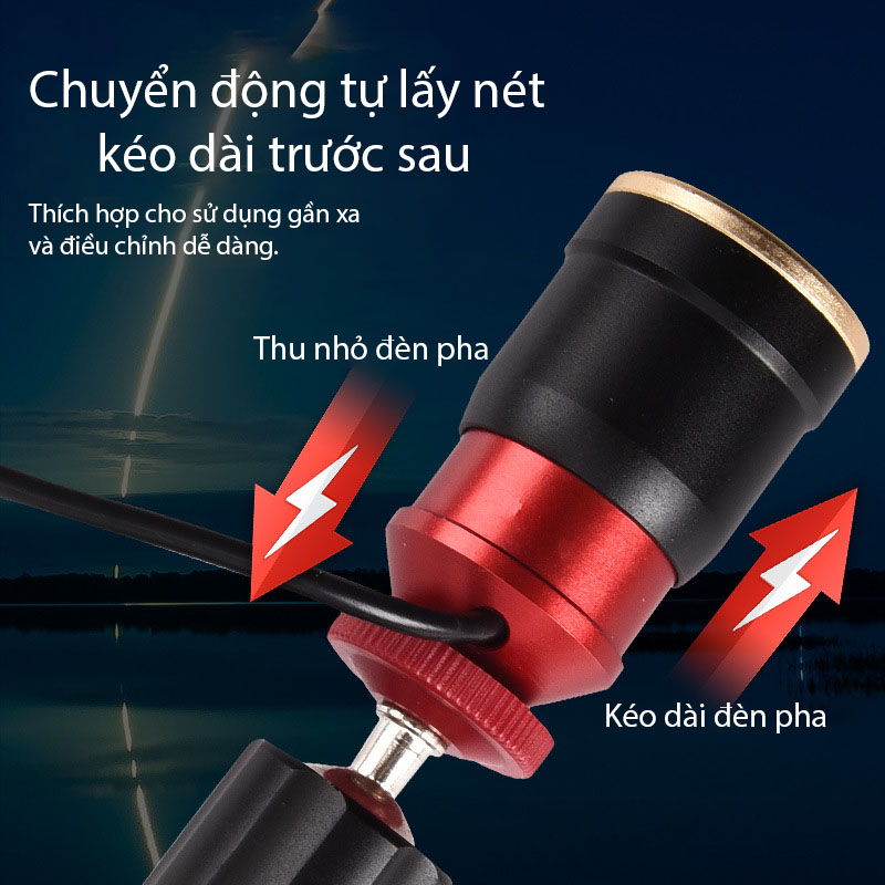 Bộ Đèn Soi Phao Câu Đêm - Ảnh 6