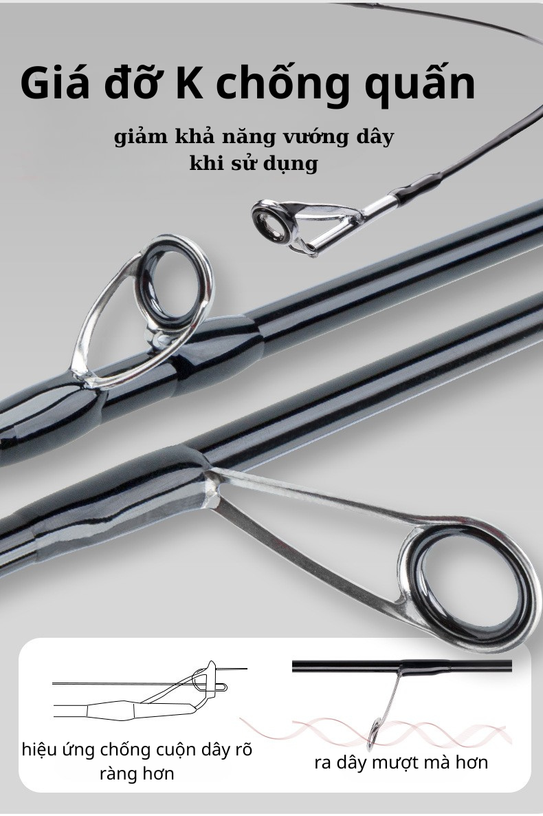 Cần Câu Lure Samurai Cao Cấ - Ảnh 9