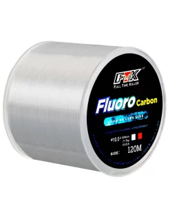120M Fluorocarbon Coating Fishing Line 0.20mm-0.60mm 7.15LB-45LB Carbon Fiber Leader Line Fishing Lure Wire Sinking Line Japan
