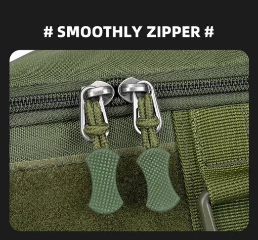 Tactical Fishing Backpack Tackle Bag with Rod Holders Fish Equipment Storage Molle Camping Hiking Outdoor Multifunctional Bag - Image 21