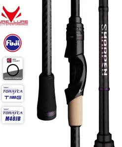 Action Rods FUJI Components Bass Pike Rod Fishing Rod Reel