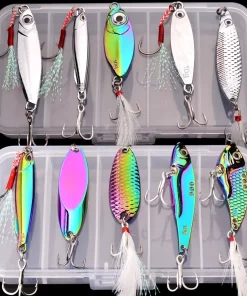 5pcs/lot Wobbler lures 3g/10g/15g Metal Vib Fishing Lure set Sinking Hard Metal VIB Sea Fishing Lures Artificial Pesca Bait