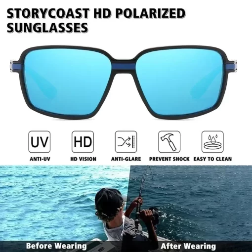 Rapala Polarized Fishing Sunglasses Men's Driving Shades Male Sun Glasses Hiking Classic UV400 Eyewear - Image 13