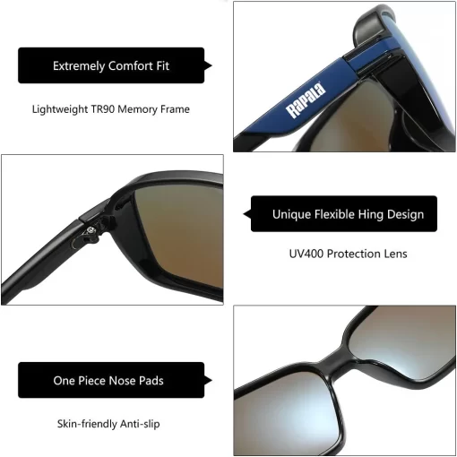 Rapala Polarized Fishing Sunglasses Men's Driving Shades Male Sun Glasses Hiking Classic UV400 Eyewear - Image 14