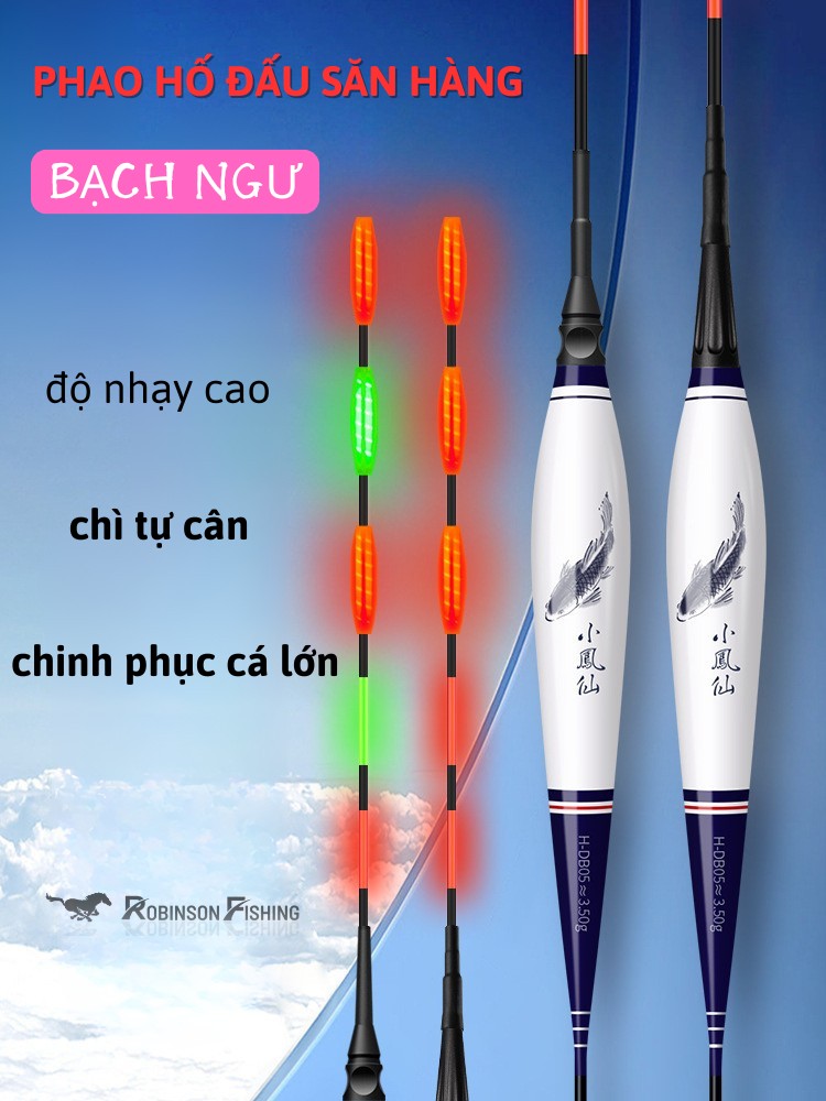 PHAO HỐ ĐẤU SĂN HÀNG BẠCH NGƯ – VŨ KHÍ TỐI THƯỢNG CHO CẦN THỦ CHINH PHỤC CÁ LỚN